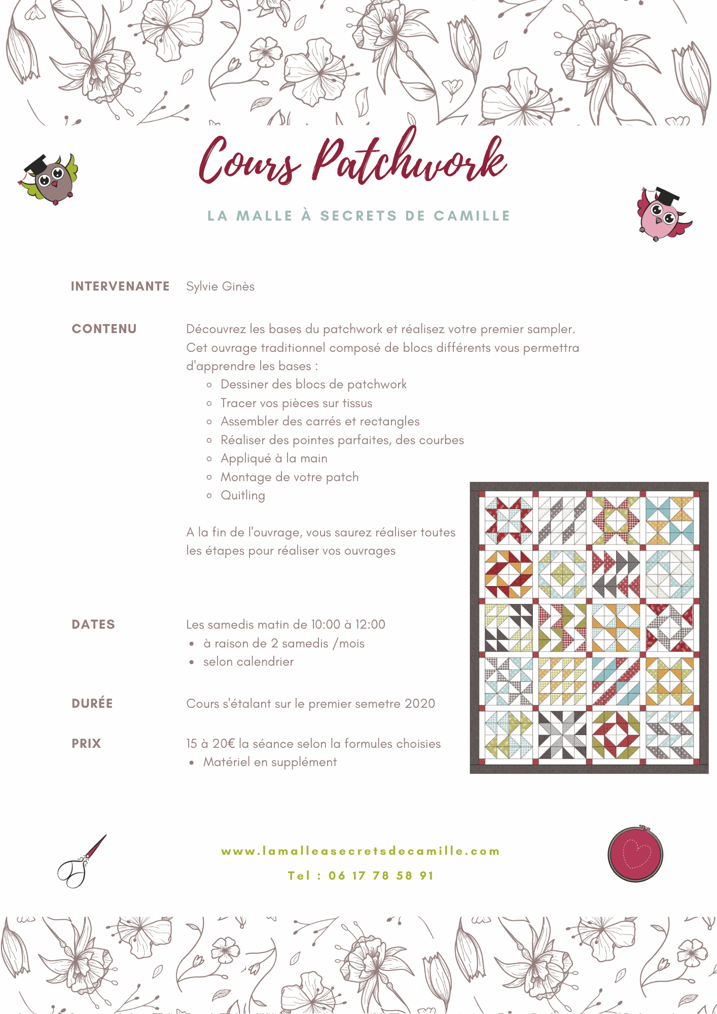 Odoo- Echantillon n° 2 pour trois colonnes