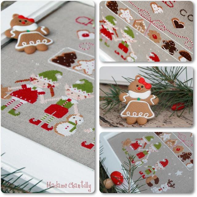 Modèle Points Comptés - Christmas Cookies