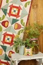 Modèle de Patchwork "Flower Garden - Quilt & Chemin de Table" EQP