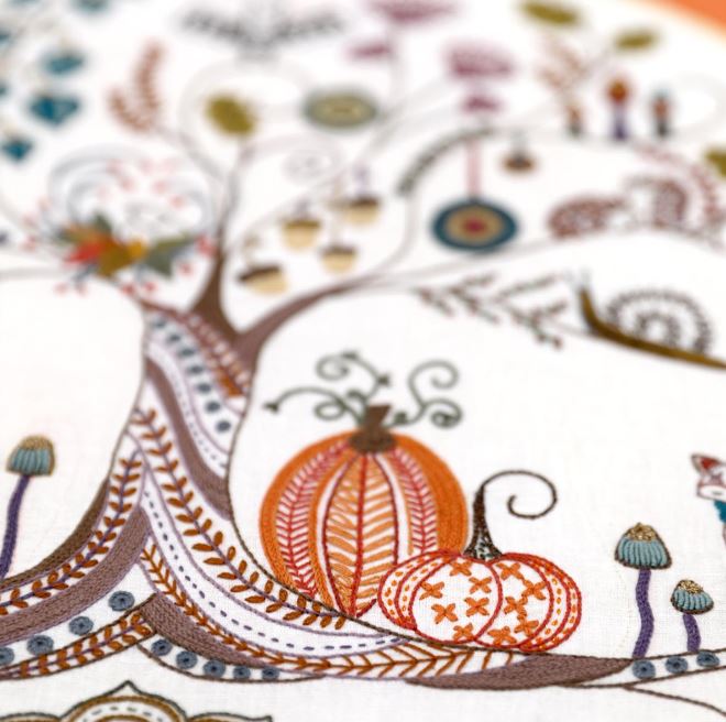 Kit Broderie "Mon Arbre de Vie Automne"