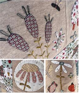 Modèle Patchwork Where Wild Flowers Grow de Anni Downs
