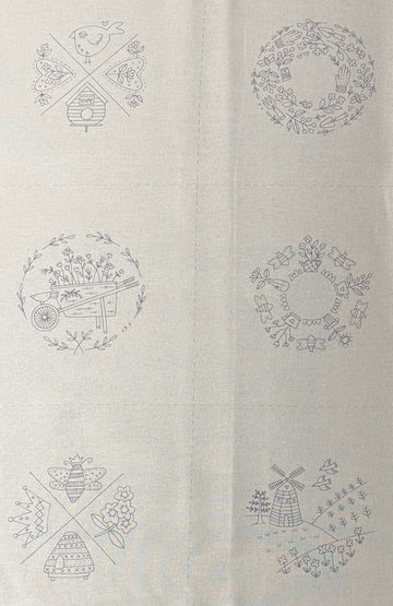 BOM &quot;Owl &amp; Hare Hollow - Panneau à broder - PRE-COMMANDE