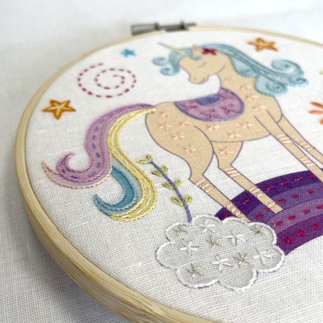 Kit Broderie &quot;Petit Kit Licorne&quot;
