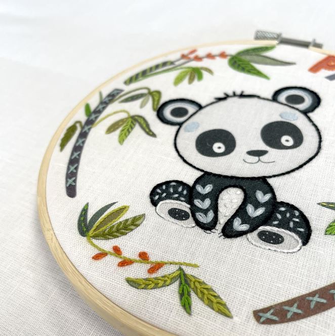 Kit Broderie "Petit Kit Panda"