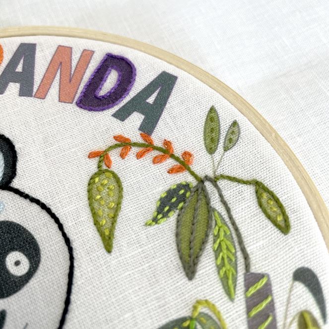 Kit Broderie &quot;Petit Kit Panda&quot;
