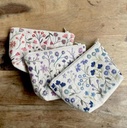 Kit Broderie "Trousse Fleurie" Bleue