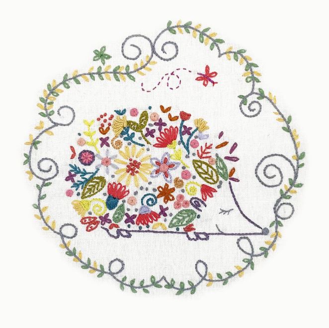 Kit Broderie - Easy Custo "Gaston le Hérisson"