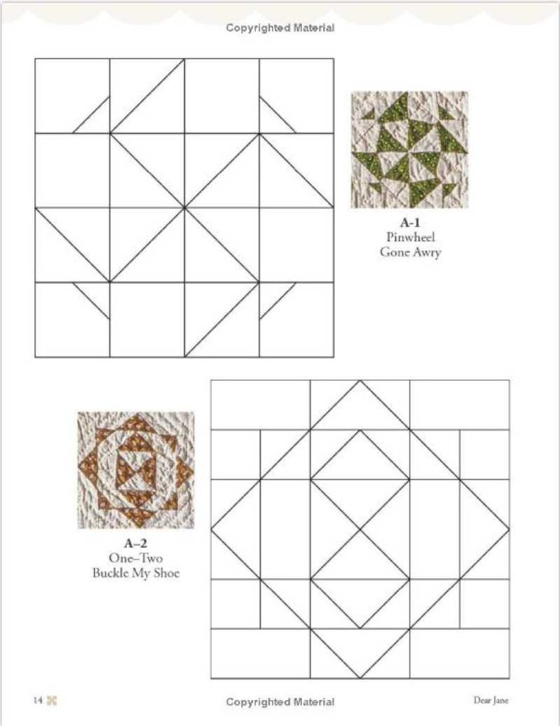 Livre Patchwork &quot;Dear Jane &quot; Brenda Manges Papadakis
