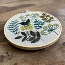Kit Broderie "Cercle Fleuri - Agathe"