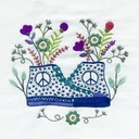Kit Broderie - Easy Custo "Balade Champêtre - Taille M"