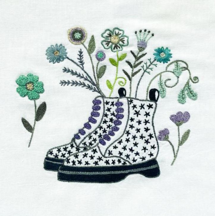 Kit Broderie - Easy Custo "Balade Urbaine - Taille M"