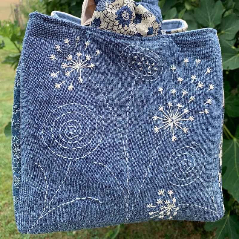 Kit Patchwork _ Sac Japonais Jardin Botanique