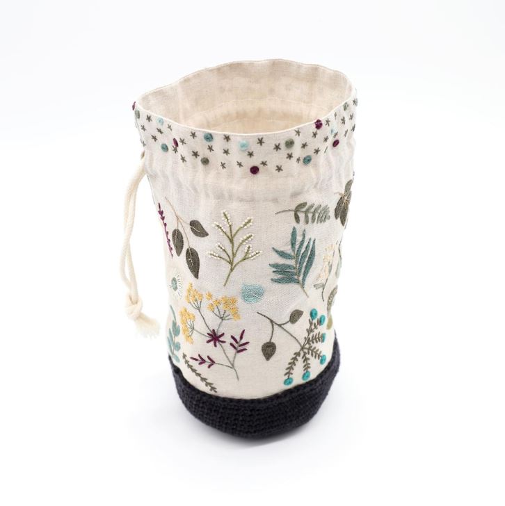 Kit Broderie "Pochon Azur"