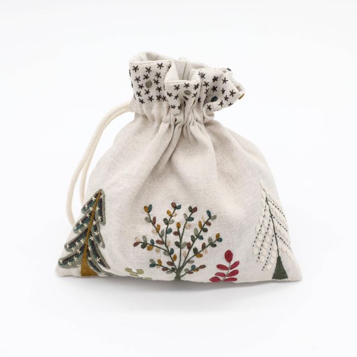 Kit Broderie "Pochon Sylvestre"
