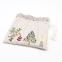 Kit Broderie "Pochon Sylvestre"