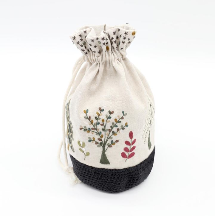 Kit Broderie "Pochon Sylvestre"
