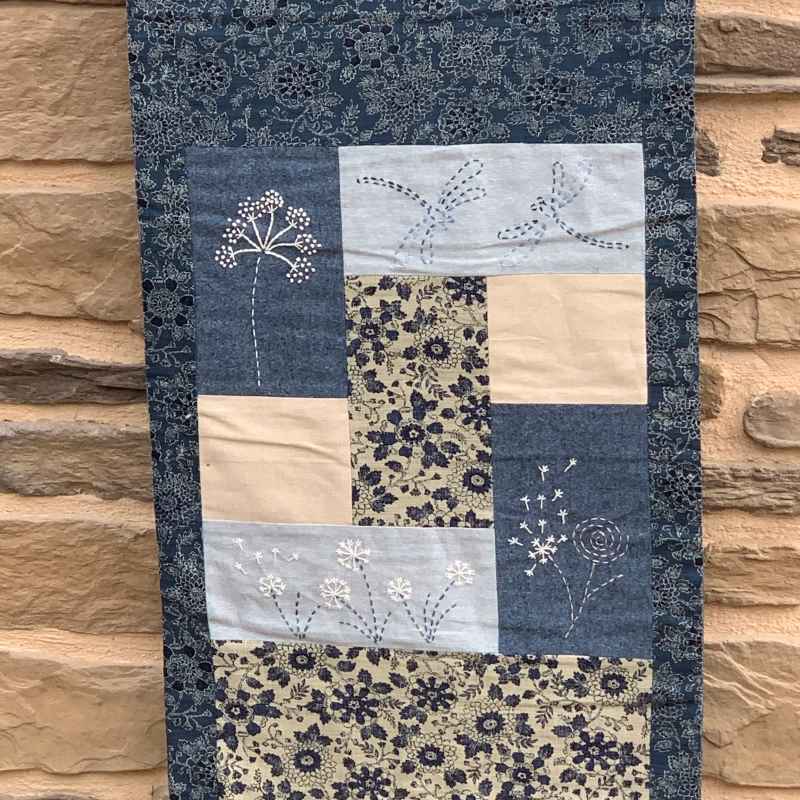 Kit Patchwork _ Chemin de Table Jardin Botanique