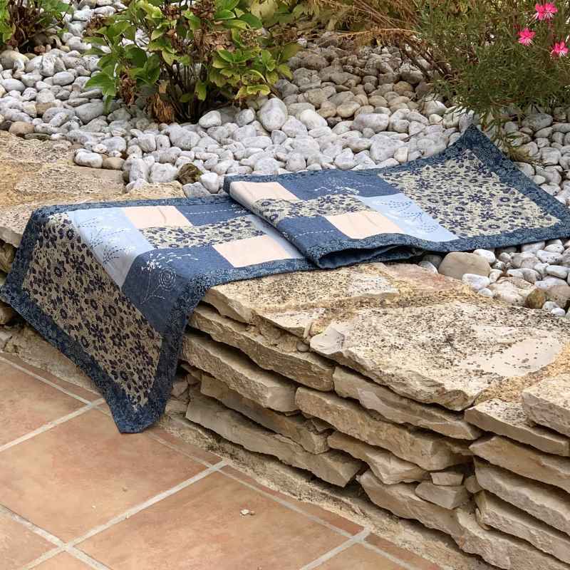 Kit Patchwork _ Chemin de Table Jardin Botanique