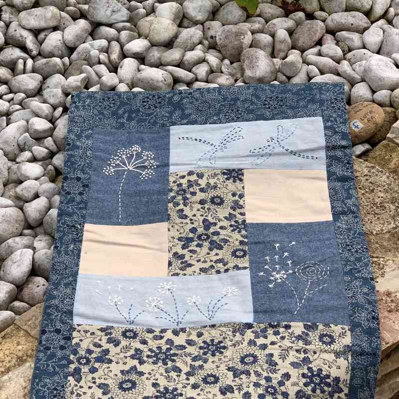Modèle Patchwork _ Chemin de Table Jardin Botanique
