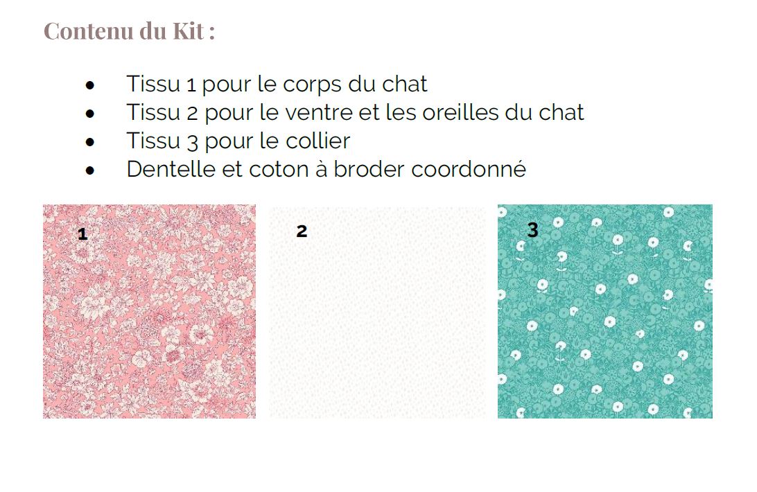 Kit Miaou Le Chat , rose corail