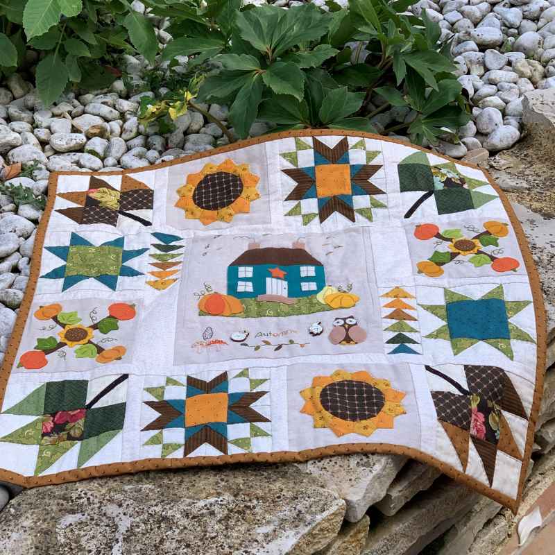 Modèle Patchwork _ Au Fil des Saisons "Automne"