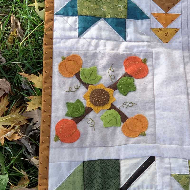 Modèle Patchwork _ Au Fil des Saisons "Automne"