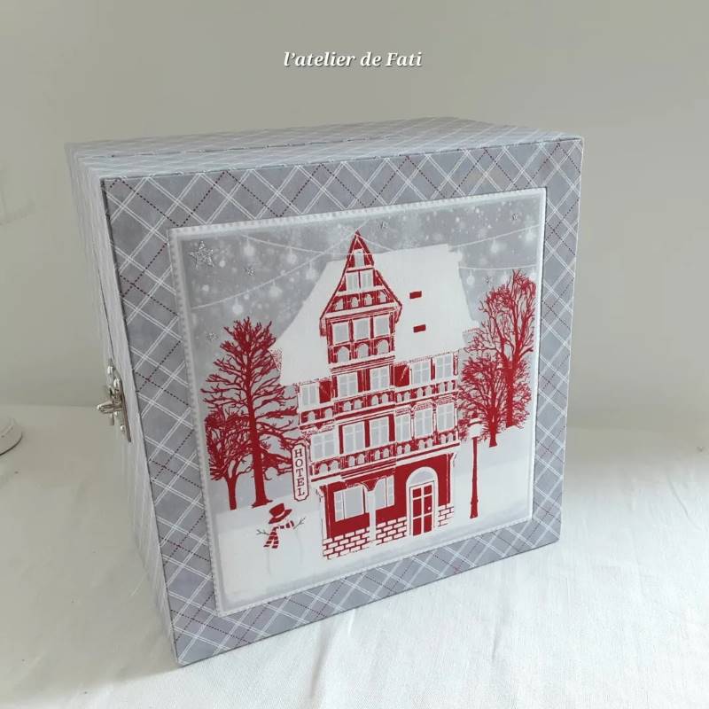 Tuto Cartonnage - Calendrier de l'Avent