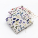 Kit Broderie "Porte Aiguilles Fleuri" Bleu