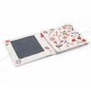 Kit Broderie "Porte Aiguilles Fleuri" Corail