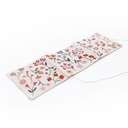 Kit Broderie "Porte Aiguilles Fleuri" Corail