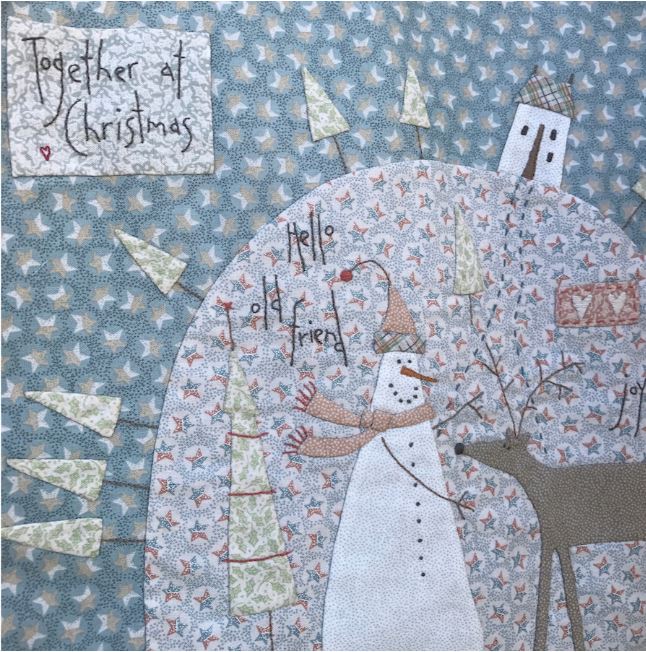 Modèle Patchwork Sac "Together at Christmas Carpet Bag" de Anni Downs