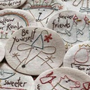 BOM "Sunshine & Lollipops" - Panneau à broder - PRE-COMMANDE