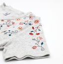 Kit Broderie - Easy Custo "Planche Fleurie - Suzanne"