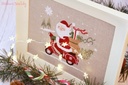 Modèle Points Comptés - Santa on a Vespa