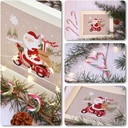 Modèle Points Comptés - Santa on a Vespa