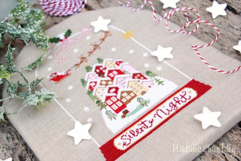 Modèle Points Comptés - Silent Night Carillon