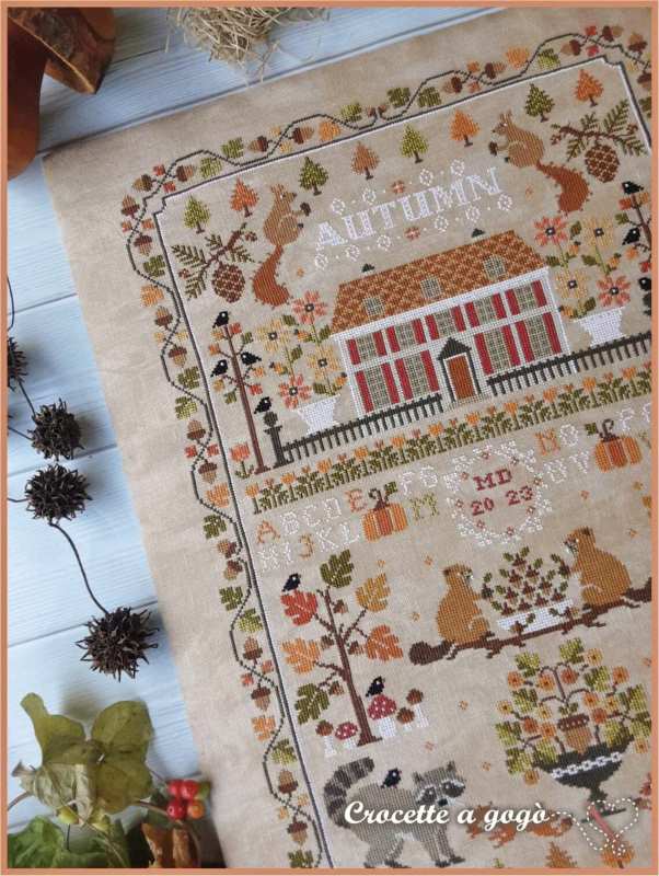 Modèle Points Comptés - Autumn Sampler