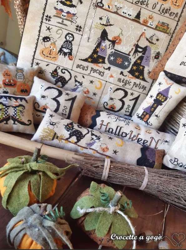 Modèle Points Comptés - En Attendant Halloween