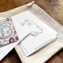 Carnet de dessins de broderie - Alphabet