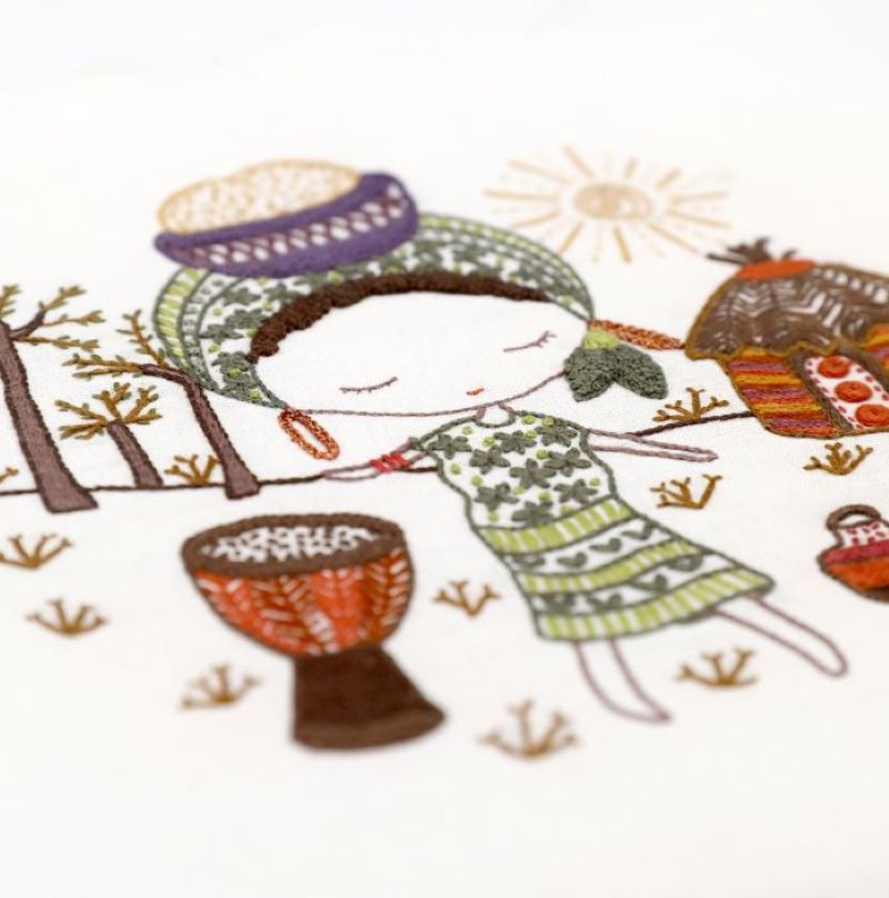 Kit Broderie "Salomé en Afrique"