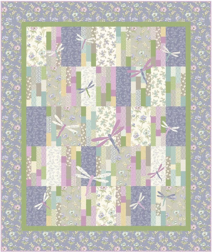 Tissu Patchwork Collection Abloom, 18 Coupons 25x55cm