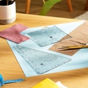 Règle de Patchwork Dear Jane - Carré & Triangle