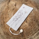 Kit Broderie "Marque Page Fleuri Paulette"
