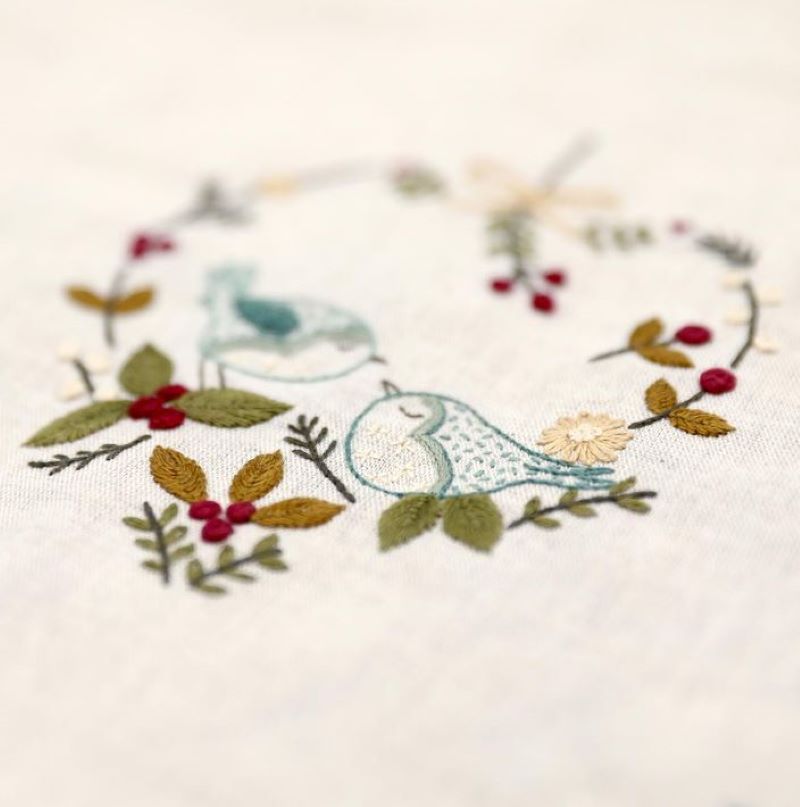 Kit Broderie Hivernales - N°7 (SAL)