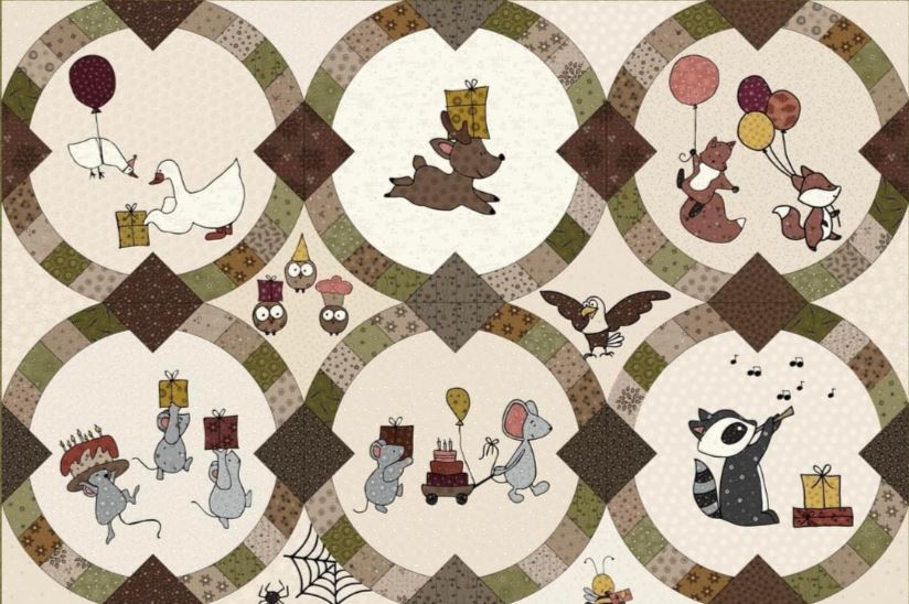 BOM 2025 "Dans les Bois..." - Quilt my Design - Pré-Commande