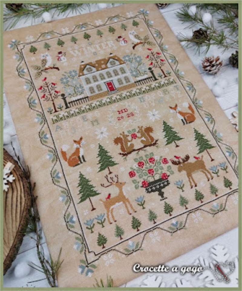 Modèle Points Comptés - Winter Sampler