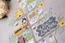 Modèle Points Comptés - Celebrate the Bees