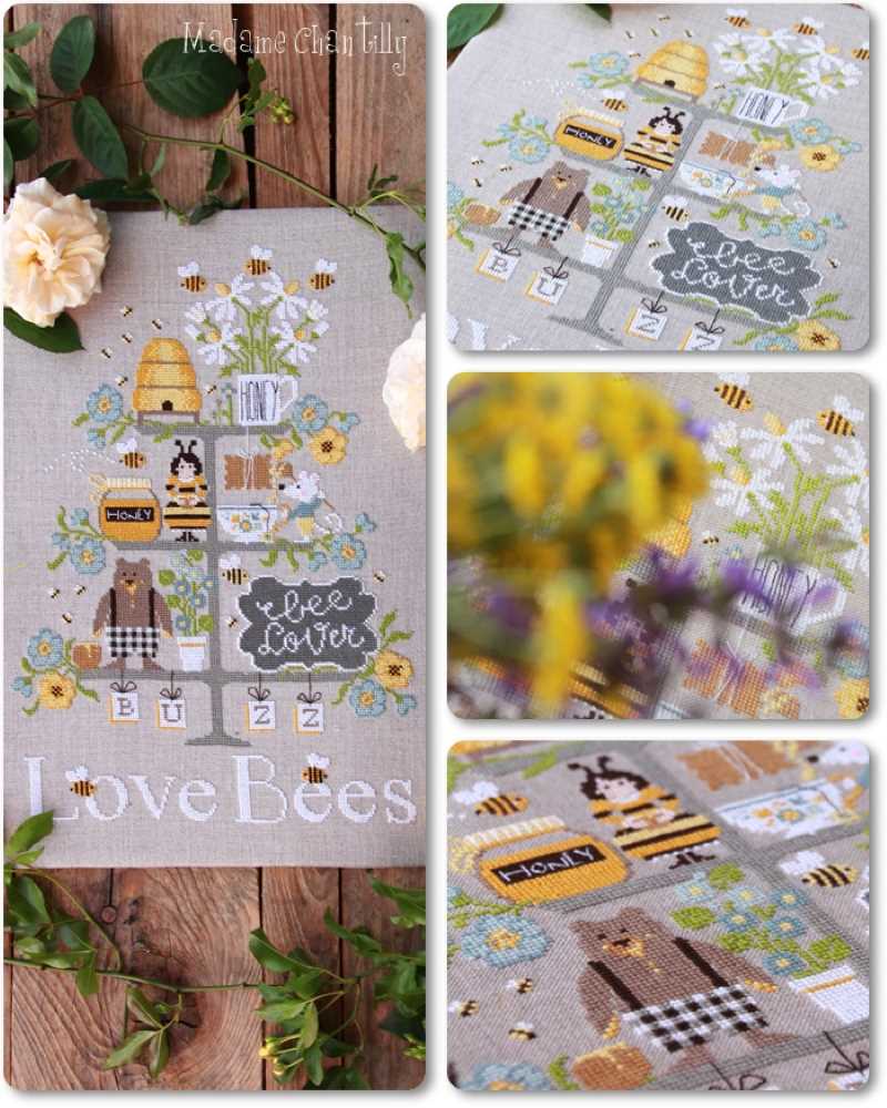 Modèle Points Comptés - Celebrate the Bees