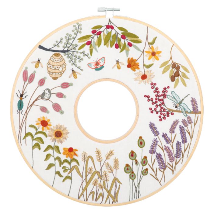 Kit Broderie "Couronne d'été"