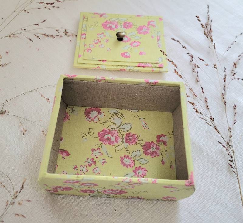 Tuto Cartonnage - Boite Douceur